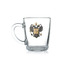 Чайная кружка Родина с серебряной накладкой Герб РФ ALT00934
